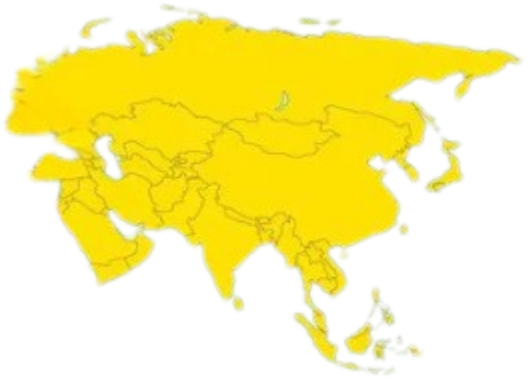 Mapa da Ásia