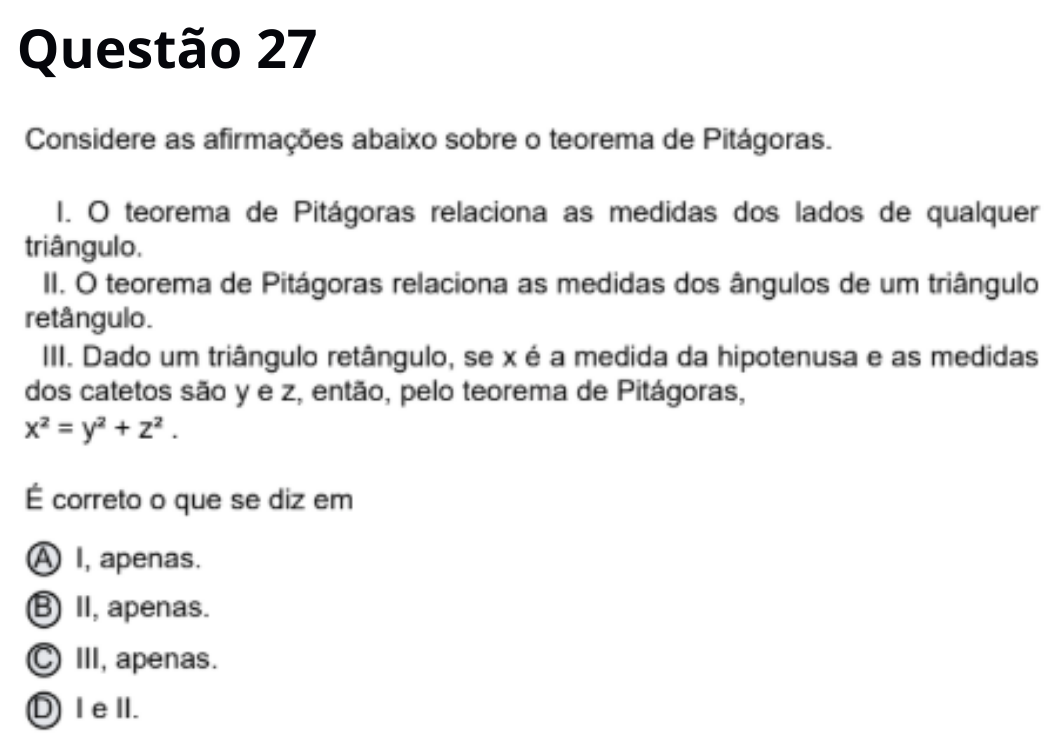 Questão 27